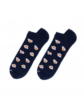 SOCK NO-SHOW FRIED EGG BLU