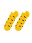 YELLOW WATERMELON NO-SHOW SOCKS