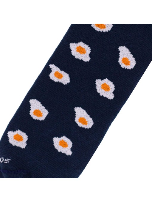 SOCK NO-SHOW FRIED EGG BLU