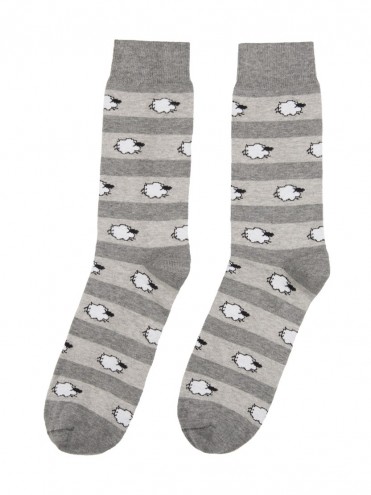 Socksandco Fantasy Schaap Grijs