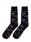 Socksandco Unisex Socke Mid Shaft Design Eingang Mohren und Christen