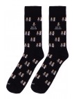 Calzini Socksandco con fidanzati di design e dettaglio Sono il miglior uomo in nero