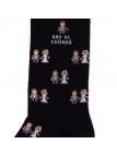 calcetines socksandco con diseño novios y detalle soy el cuñado en color negro