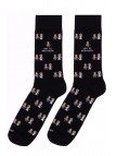 Calzini Socksandco con fidanzati di design e dettaglio Sono il fratello in nero