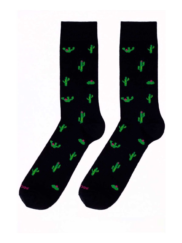 Socksandco Cactus blu scuro