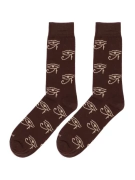 Unisex-Socken Horus Braun