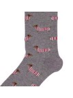 Socksandco Teckel Gris