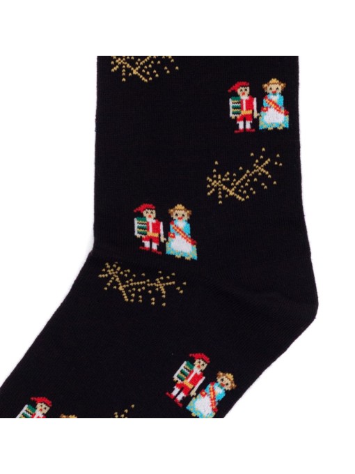 Socksandco Black Fallas Socks