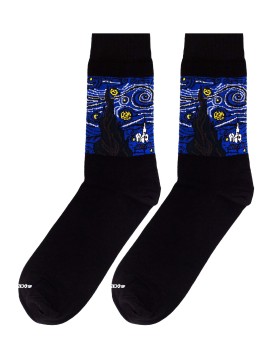 Socksandco mezza canna arte notturna stellata