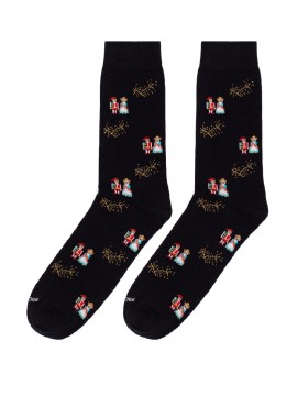 Socksandco Black Fallas Socks