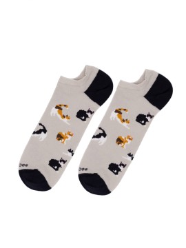 Socksandco invisibili miau Grigio