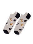 Socksandco invisibili miau Grigio