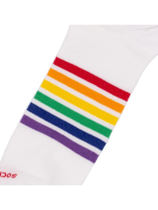 Socksandco invisível Arco-íris