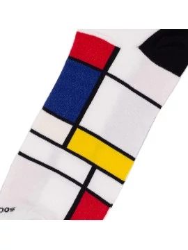 Socksandco Sock no-show Mondrian