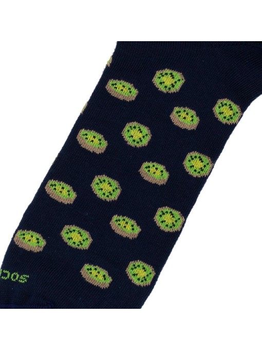 Socksandco Invisible Kiwis Marineblau