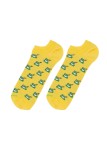 Socksandco Sapo amarelo invisível meias