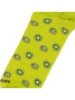 Socksandco invisível Kiwis Verde Azul