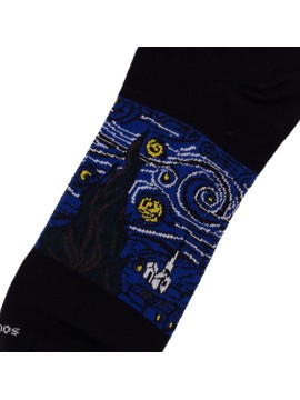 Socksandco Sock no-show Starry Night Van Gogh