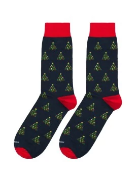 Lustige Weihnachtsbaumsocken