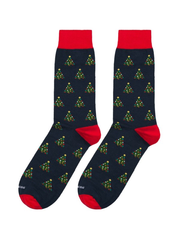 Lustige Weihnachtsbaumsocken