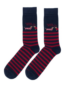 Socksandco Socks mid-calf Message I Love You Infinite