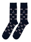 calcetines socksandco con diseño novios y detalle soy el padre en color azul