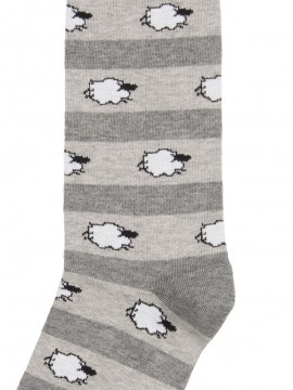 Socksandco Fantasy Schaap Grijs