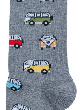 CHAUSSETTES DE FOURGONNETTE GRISE DALLAS