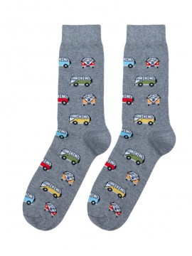 CHAUSSETTES DE FOURGONNETTE GRISE DALLAS