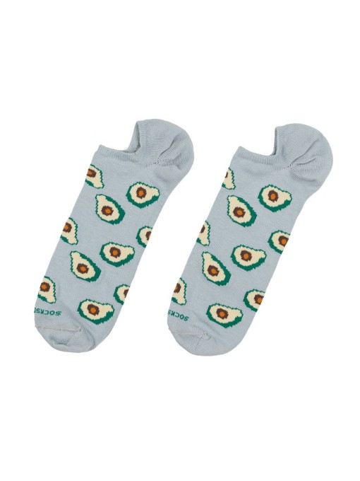 UNSICHTBARE SOCKEN AVOCADOGRAU